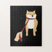 Cute Shiba Inu Nope - Doge Meme Legpuzzel (Verticaal)