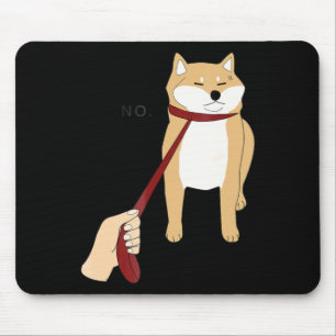 Cute Shiba Inu Nope - Doge Meme Muismat