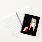 Cute Shiba Inu Nope - Doge Meme Notitieboek (Binnen)