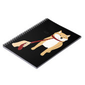 Cute Shiba Inu Nope - Doge Meme Notitieboek (Linkerzijde)
