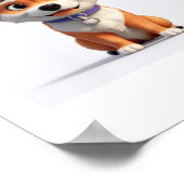 Cute Shiba Inu Poster (Hoek)