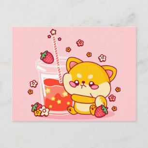 Cute Shiba Inu Pup Briefkaart
