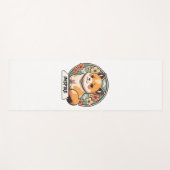 Cute Shiba Inu Pup Yogamat (Voorkant (horizontaal))