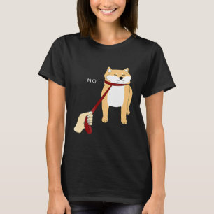 Cute Shiba Inu Shirt Nope - Doge Meme B