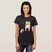 Cute Shiba Inu Shirt Nope - Doge Meme B (Voorkant volledig)