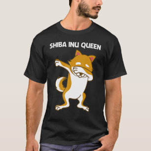 Cute Shiba Inu voor vrouwen mama Japan Breed Anima T-shirt