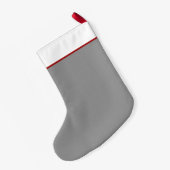 Cute Shih Tzu Cartoon Dog Personalized Holiday Kleine Kerstsok (Achterkant (Hangend))