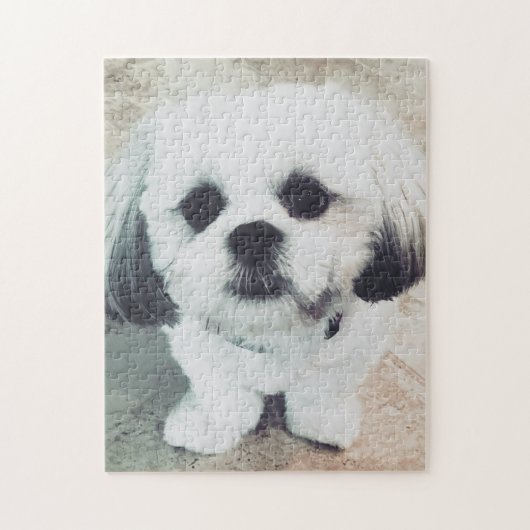 Cute Shih Tzu Puppy Puzzle - GREAT GIFT! Legpuzzel (Verticaal)