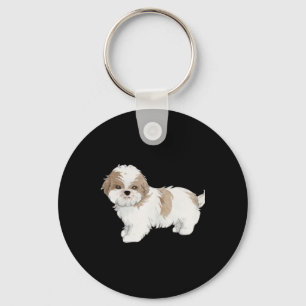 Cute Shih Tzu Puppy Sleutelhanger