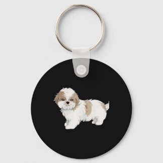 Cute Shih Tzu Puppy Sleutelhanger