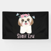 Cute Shih Tzu Shitzu Mam Spandoek (Horizontaal)