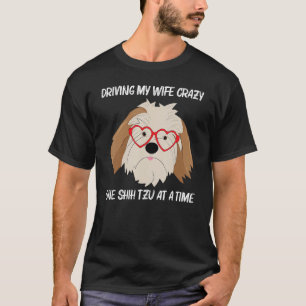Cute Shih Tzu voor mannen Speelgoed Doggie Breed T-shirt