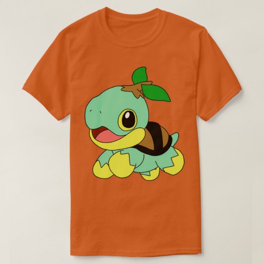 Cute Shiny Turtwig T-shirt (Design voorkant)