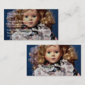 Cute Shirley Temple Doll Visitekaartje (Voorkant / Achterkant)