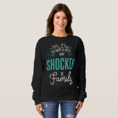 Cute Shocker  Family Dog  for Women Men Trui (Voorkant volledig)