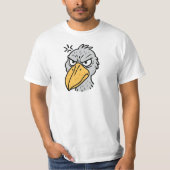 Cute Shoebill Stork Bird T-shirt (Voorkant)