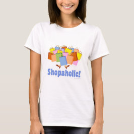 Cute Shopaholic Gezegde T-shirt