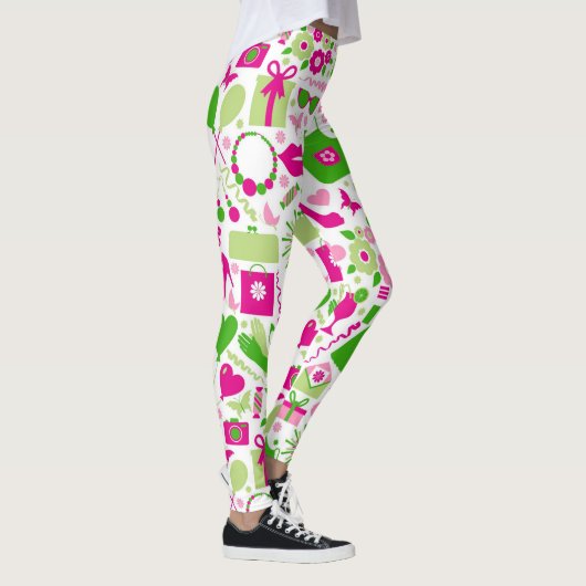 Cute Shoping Accessoires Leggings (Rechts)