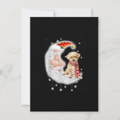 Cute Shorkie met kerstkerstHondenliefhebber voor k Kaart (Voorkant)