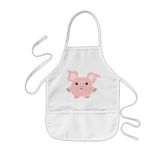 Cute Shorty Cartoon Pig Children Schort