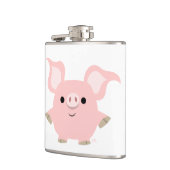 Cute Shorty Cartoon Pig Hip Flask Heupfles (Links)