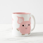 Cute Shorty Cartoon Pig Mok (Voorkant rechts)