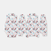 Cute Shot Needles Neurse | Doctor EKG Pattern Bedankdoosjes (Uitgevouwen)