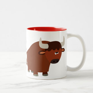 Cute Shy Cartoon Bull Mok