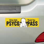 Cute Shy Devil in LOVE Bumpersticker (Op auto)