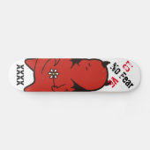 Cute Shy Devil in LOVE Persoonlijk Skateboard (Horizontaal)