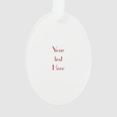 Cute Siamese Cat-kerstversiering Ornament (achterkant)