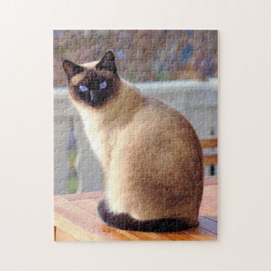 Cute Siamese Cat Legpuzzel (Verticaal)