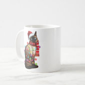 Cute Siamese Cat Lover Funny Xmas Holiday Gift Koffiemok (Voorkant links)