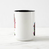 Cute Siamese Cat Lover Funny Xmas Holiday Gift Mok (Midden)