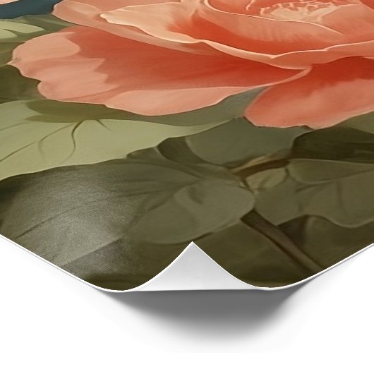 Cute Siamese Cat Perfect Poster (Hoek)