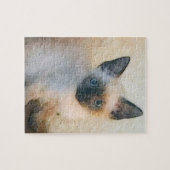 Cute Siamese Kitten Legpuzzel (Horizontaal)