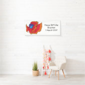 Cute Siamese vecht tegen cartoon Spandoek (Insitu)