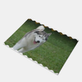 Cute Siberian Husky Deurmat (Schuin)