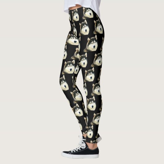 Cute Siberian Husky Leggings (Links)