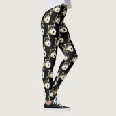 Cute Siberian Husky Leggings (Rechts)
