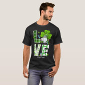 Cute Sight Squad St Patrick's Day Gnome Optometris T-shirt (Voorkant volledig)