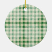 Cute silly goose christmas lights custom keramisch ornament (Achterkant)