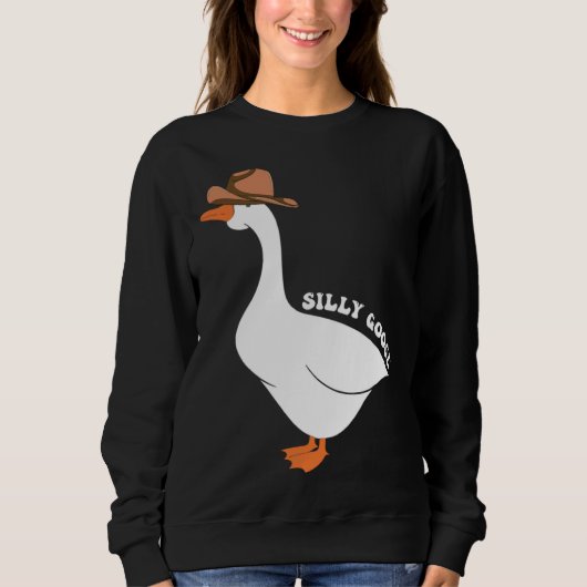 Cute Silly Goose Ugly Xmas  Goose Trendy Clothing Trui (Voorkant)