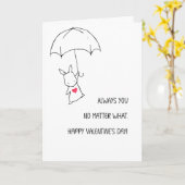 Cute Simple Always you Folded Kaart (Gele Bloem)