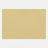 Cute simple butter yellow chambray effect inpakpapier vel (Voorkant 2)