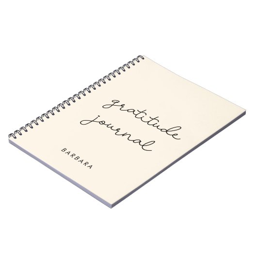 Cute Simple danktude journal-notitieboek Notitieboek (Linkerzijde)