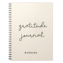 Cute Simple danktude journal-notitieboek