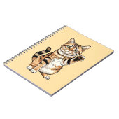 Cute simple design men cat lover notitieboek (Linkerzijde)