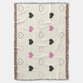 Cute Simple Heart Pattern Deken (Voorkant Verticaal)