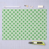 Cute Simple St Patrick's Lucky Clover Green Pset Tissuepapier (Craft)